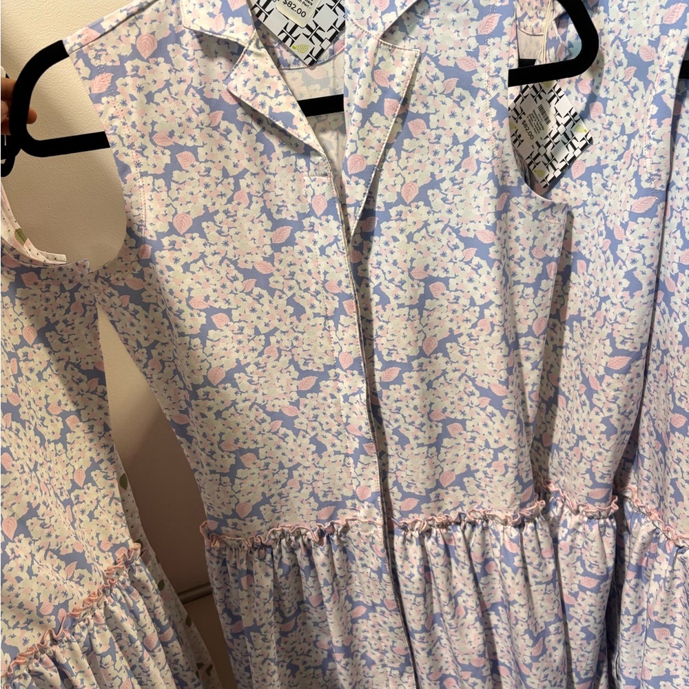 Turtles and Tees Floral Sleeveless Tennis and Golf Dress